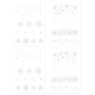 Craft Perfect Adhesives Winter's Veil Foil Fusion Adhesive Sheets - 5573e