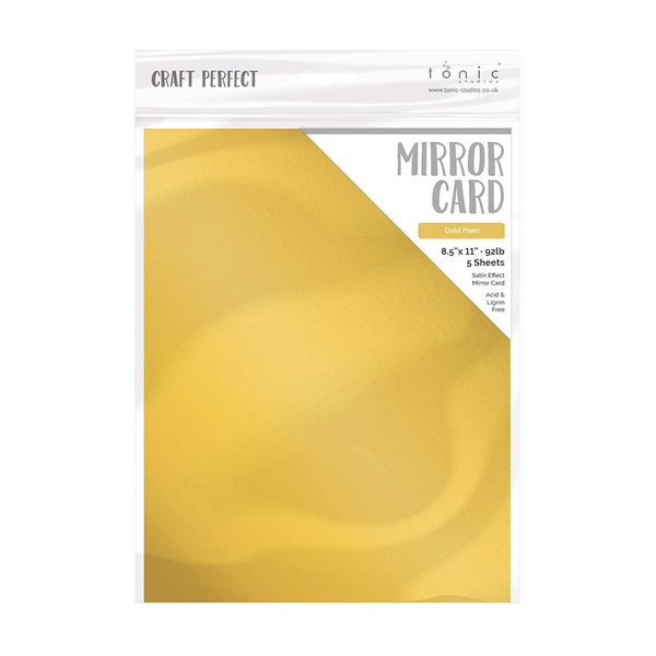 Craft Perfect bundle 8.5" x 11" Gloss Mirror Card & Storage Box Bundle - USP2