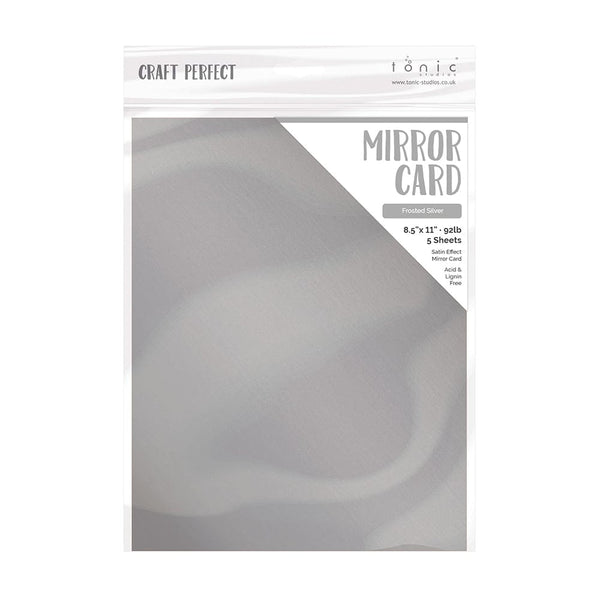Craft Perfect bundle 8.5" x 11"  Satin Mirror Card & Storage Box Bundle - USP4