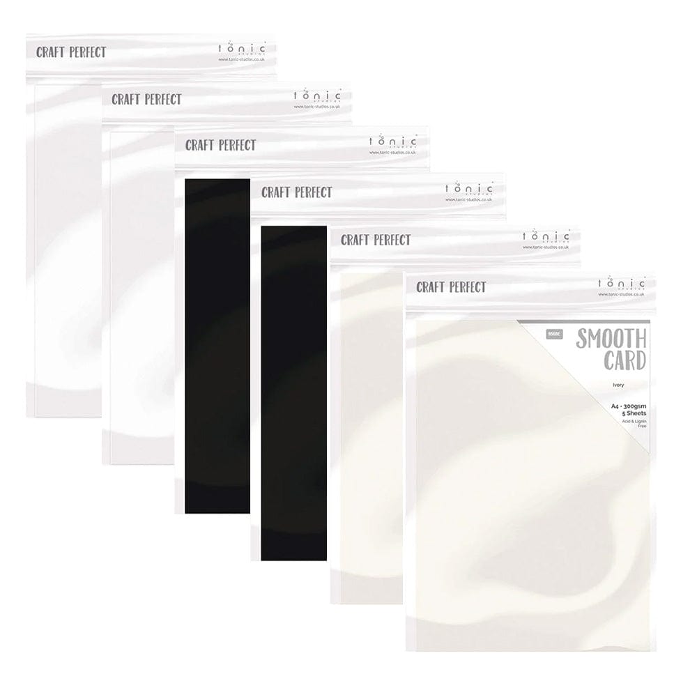 Craft Perfect bundle Craft Perfect - 300GSM Smooth Cardstock Bundle - UP4