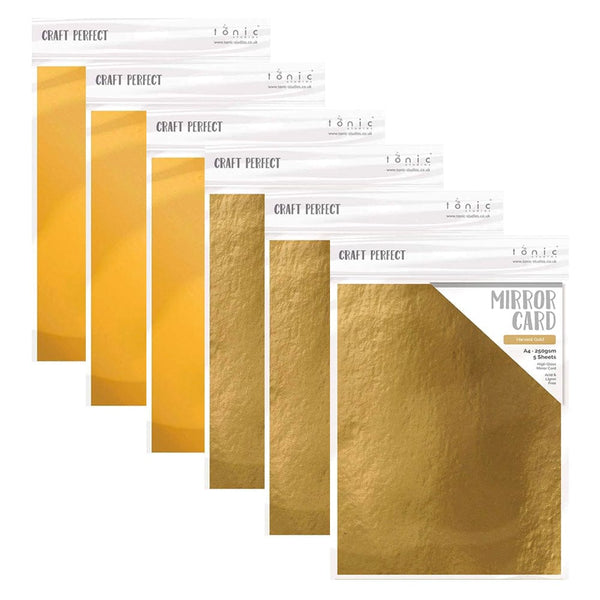 Craft Perfect bundle Craft Perfect - Gold Mirror Card Bundle - PB07