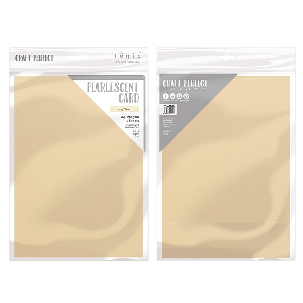 Craft Perfect bundle Craft Perfect - Pearlescent Card Bundle - PB03