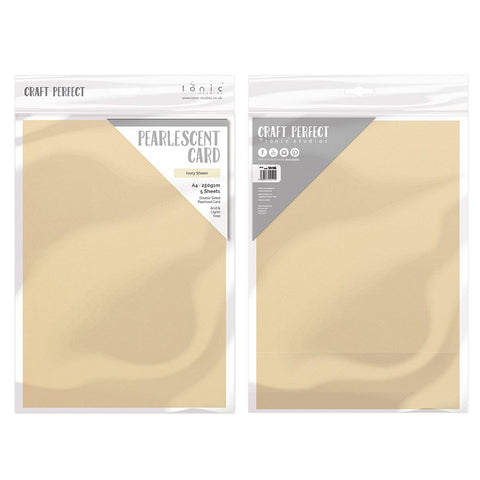 Craft Perfect bundle Craft Perfect - Pearlescent Card Bundle - PB03