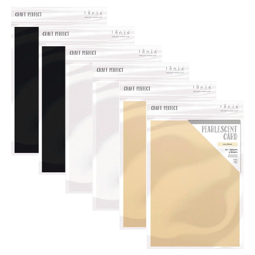 Craft Perfect bundle Craft Perfect - Pearlescent Card Bundle - PB03