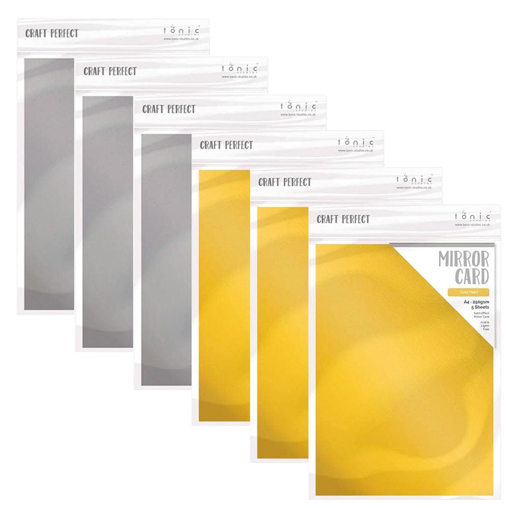 Craft Perfect bundle Craft Perfect  - Silver & Gold Card Bundle - PB04