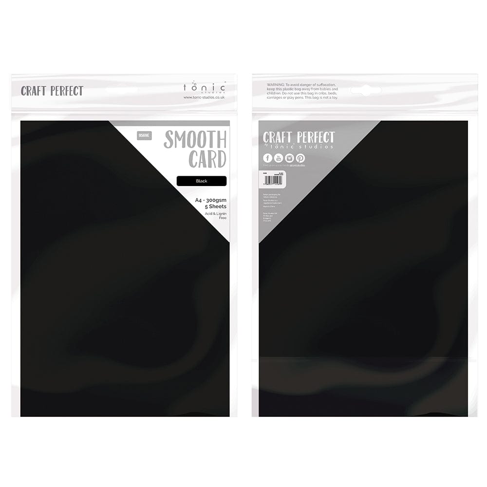 Craft Perfect bundle Craft Perfect -Smooth Card Black Bundle - PB12