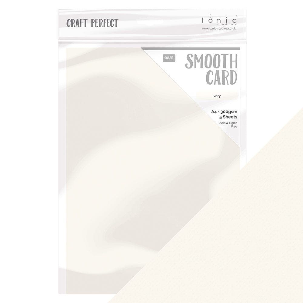 Craft Perfect bundle Craft Perfect - Smooth Card Ivory Bundle - PB13