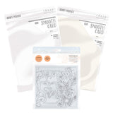 Load image into Gallery viewer, Craft Perfect bundle Embossing Folder &amp; Smooth Cardstock Bundle - TT35