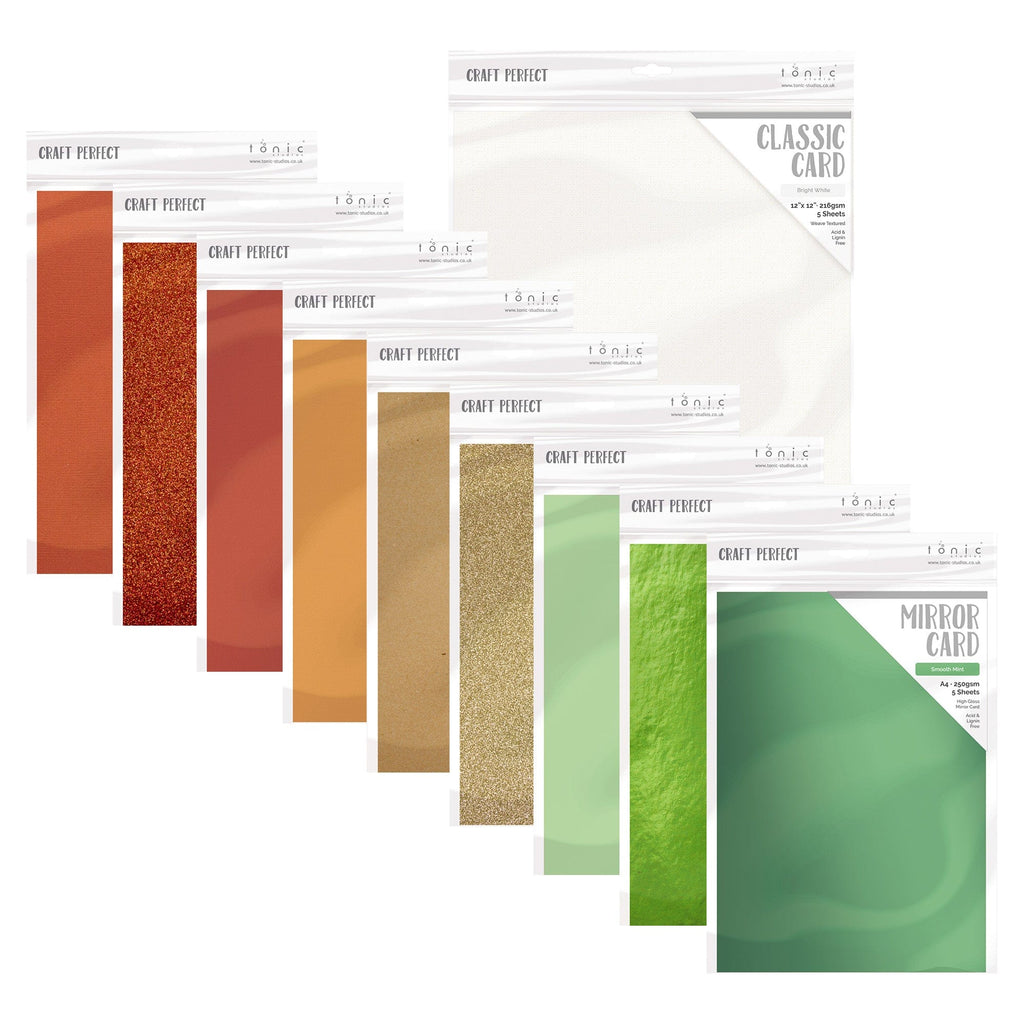 Craft Perfect bundle Mixed Cardstock - Advent Christmas Cracker Collection