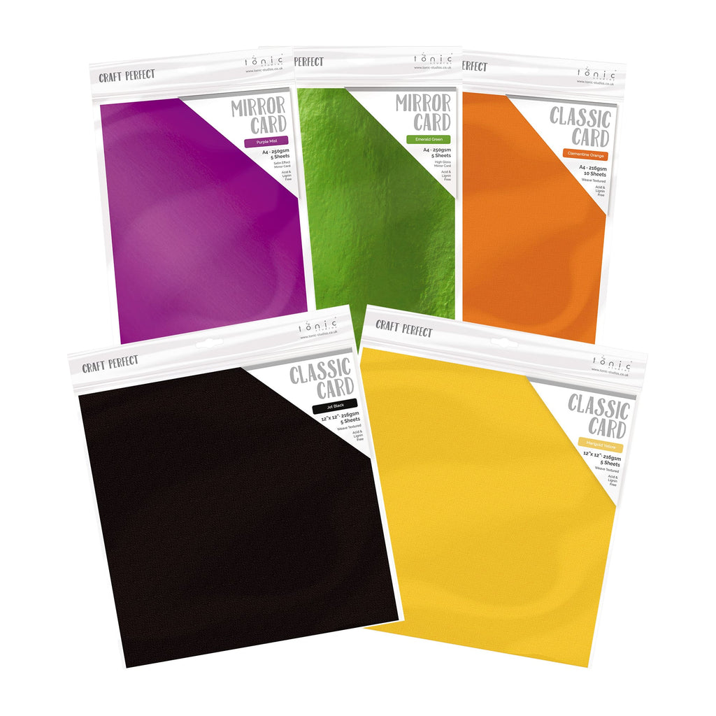 Craft Perfect bundle Mixed Cardstock - Craft'O'ween Bundle - SPKY7