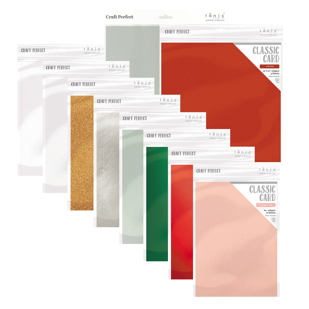 Craft Perfect bundle Mixed Cardstock - Jolly Jingles Collection