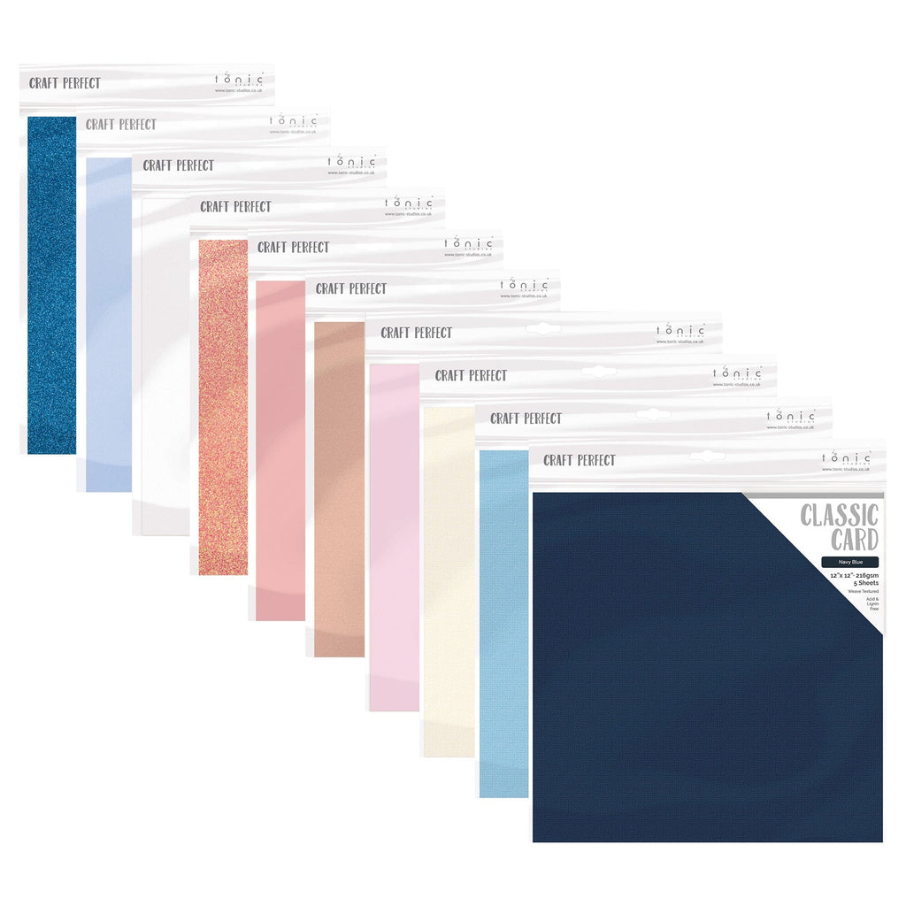 Craft Perfect bundle Mixed Cardstock - My Recipes For Happiness Collection