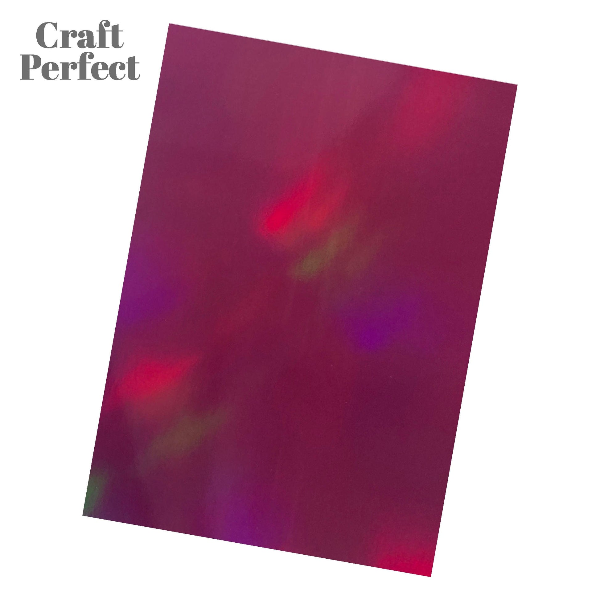 Craft Perfect bundle Multipack of 4 Iridescent Mirror Card - Purple Rain - 9773e4