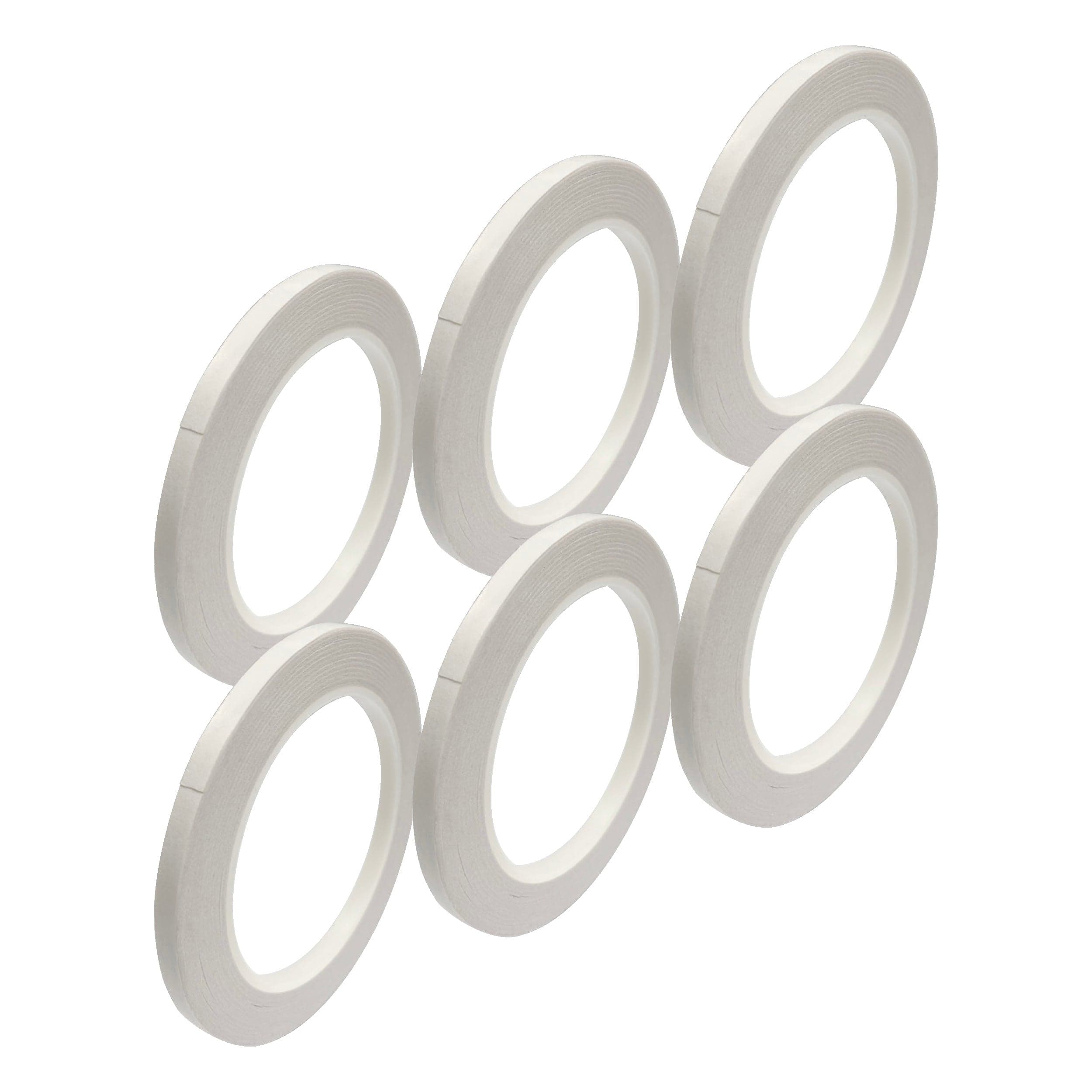 Craft Perfect bundle Multipack of 6 - Double Sided Tissue Tape - 6mm x 25m -9740e6