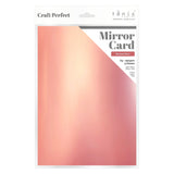 Load image into Gallery viewer, Craft Perfect bundle Pack of 4 Mirror Card - Baroque Rose - A4 - 8800E4