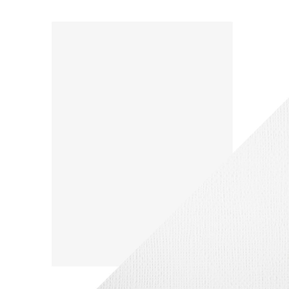 Craft Perfect Classic Card 8.5x11 Bright White Weave Textured Cardstock (10 pack) - 9616e