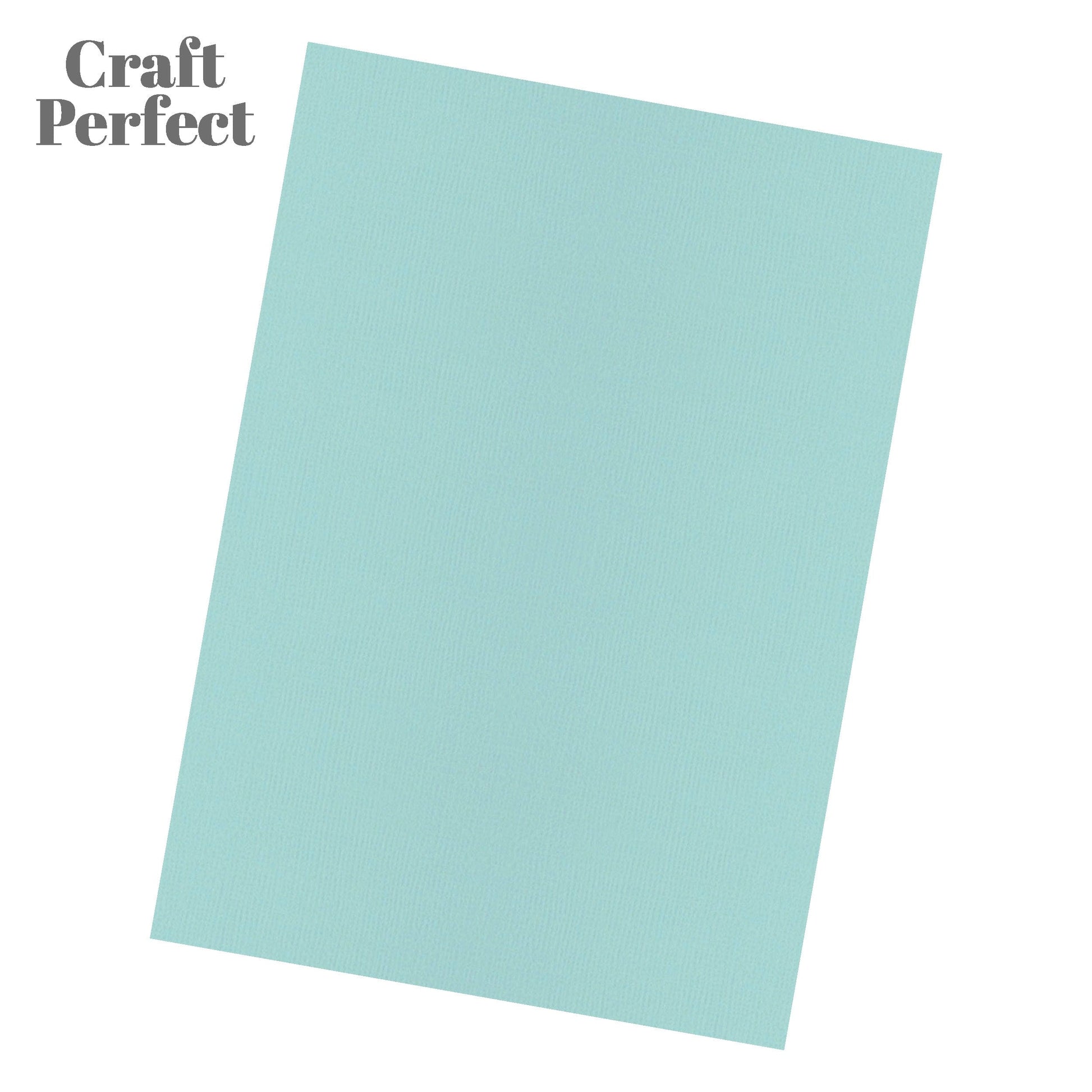 Craft Perfect Classic Card Classic Card  - Arctic Blue - Weave Textured - A4 - 9044e10