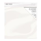 Load image into Gallery viewer, Craft Perfect Classic Card Craft Perfect - Classic Card - Bright White - Weave Textured - 12&quot; x 12&quot; (5/PK) - 9137E