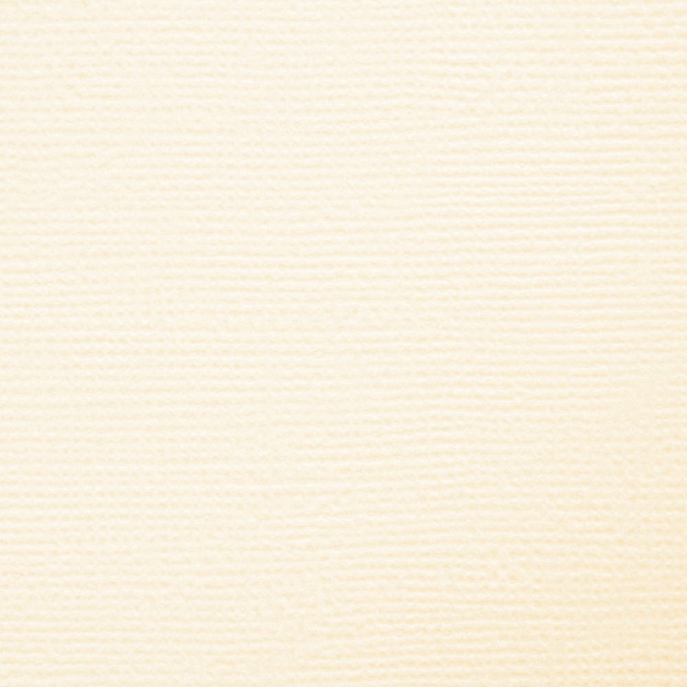 Craft Perfect Classic Card Craft Perfect - Classic Card - Ivory White - Weave Textured - 12" x 12" (5/PK) - 9136E