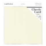 Load image into Gallery viewer, Craft Perfect Classic Card Multipack of 2 - Classic Card - Ivory White - 12&quot; x 12&quot; - 9136E2
