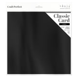 Load image into Gallery viewer, Craft Perfect Classic Card Multipack of 2 - Classic Card - Jet Black - 12&quot; x 12&quot; - 9132E2