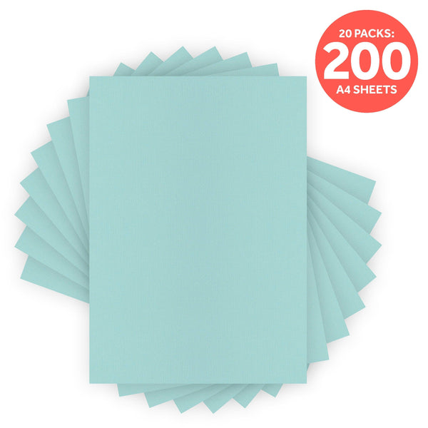 Craft Perfect Classic Card Multipack of 20 - Classic Card  - Arctic Blue - A4 - 9044e20