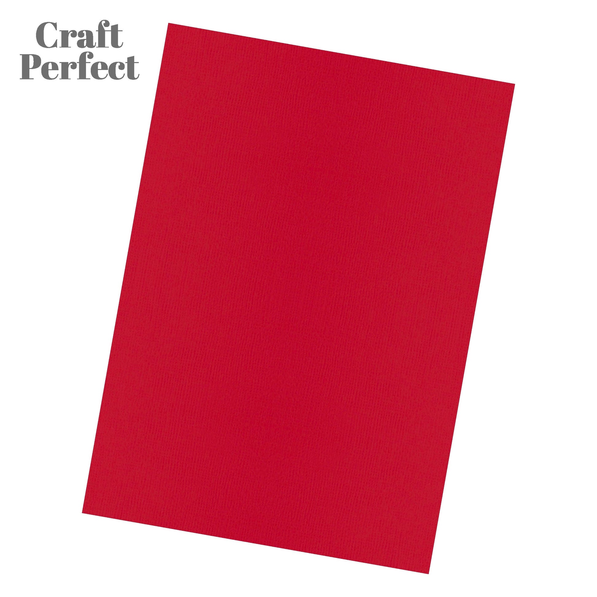 Craft Perfect Classic Card Multipack of 20 - Classic Card -  Chilli Red - A4 - 9075E20