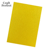 Load image into Gallery viewer, Craft Perfect Glitter Card Multipack of 3 Glitter Card - Sherbet Lemon- A4 - 9956E3