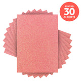 Load image into Gallery viewer, Craft Perfect Glitter Card Multipack of 6 Glitter Card - Candy Floss - A4 - 9951E6