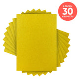 Load image into Gallery viewer, Craft Perfect Glitter Card Multipack of 6 Glitter Card - Sherbet Lemon - A4 - 9956E6
