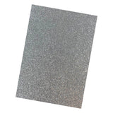 Load image into Gallery viewer, Craft Perfect Glitter Card Multipack of 6 Glitter Card - Silver Screen - A4- 9941E6