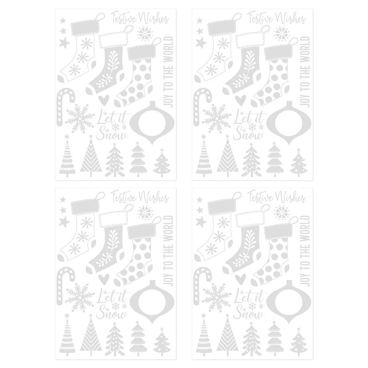 Craft Perfect Hidden Bundle A Candy Cane Christmas - Foil Fusion Adhesive Sheets Collection - DB135