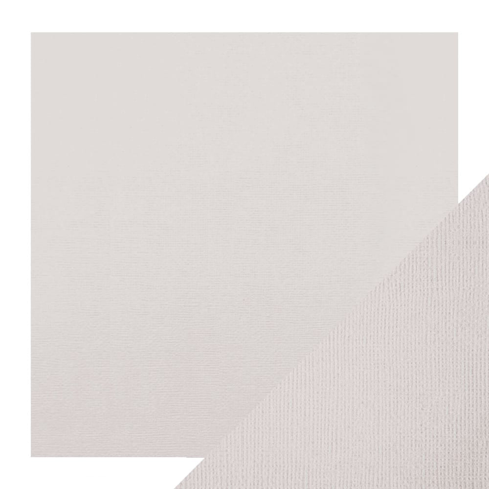 Craft Perfect Hidden Bundle Craft Perfect - Classic Card - Misty Grey - Weave Textured - 12" x 12" (5/Pk) - 9138e