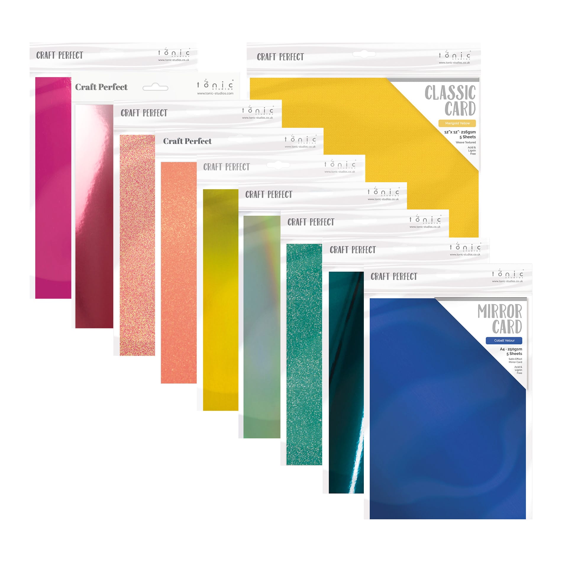 Craft Perfect Hidden Bundle Mixed Cardstock - Birthday Fiesta Collection