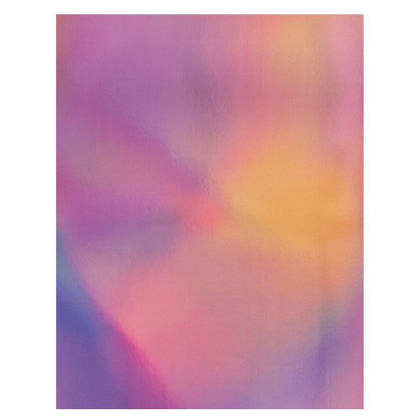 Craft Perfect Iridescent Mirror Card 8.5x11 Petal Pink Mirror Card Iridescent Cardstock (5 pack) - 9790e