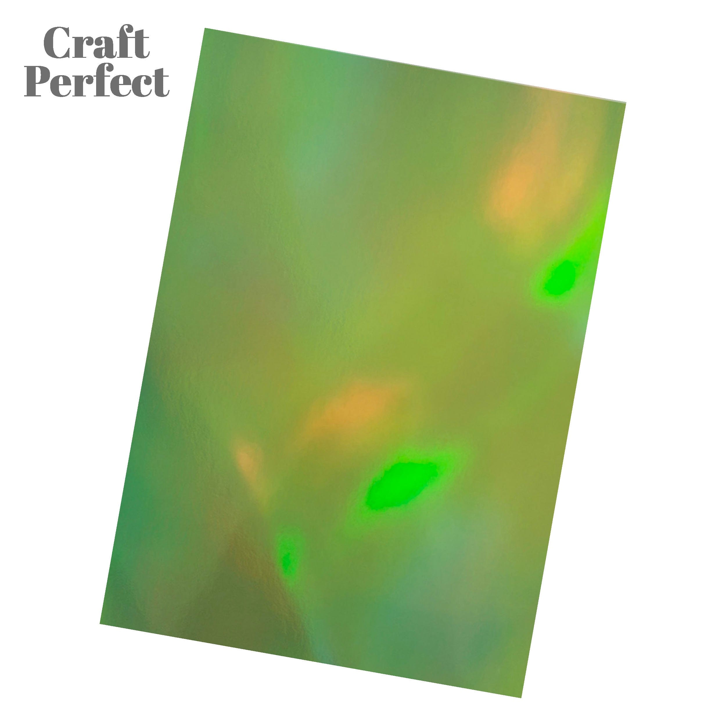 Craft Perfect Iridescent Mirror Card Craft Perfect - Iridescent Mirror Card - Seafoam Green - A4 (5/PK) - 9774E