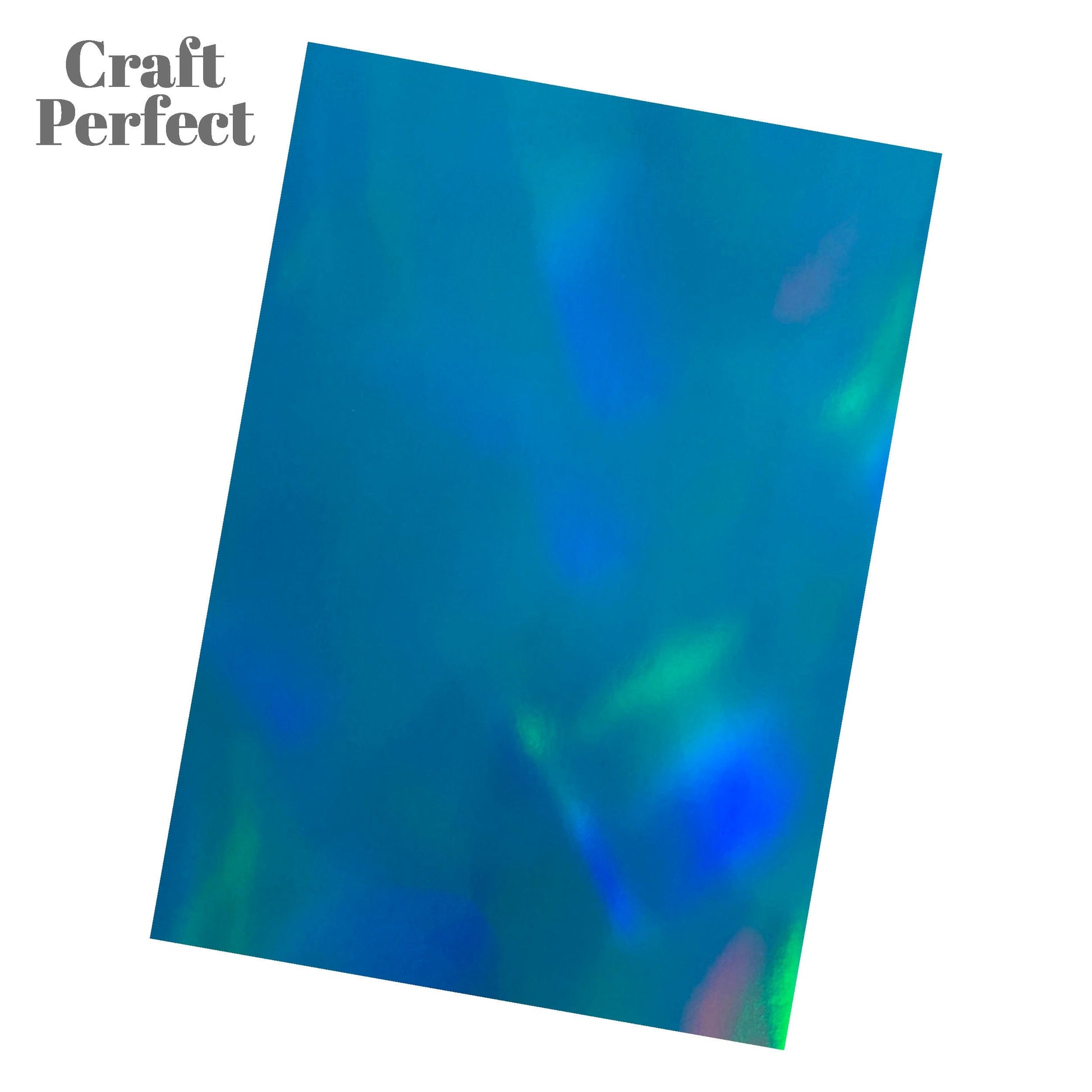 Craft Perfect Iridescent Mirror Card Craft Perfect - Iridescent Mirror Card - Tidal Wave - A4 (5/PK) - 9771E