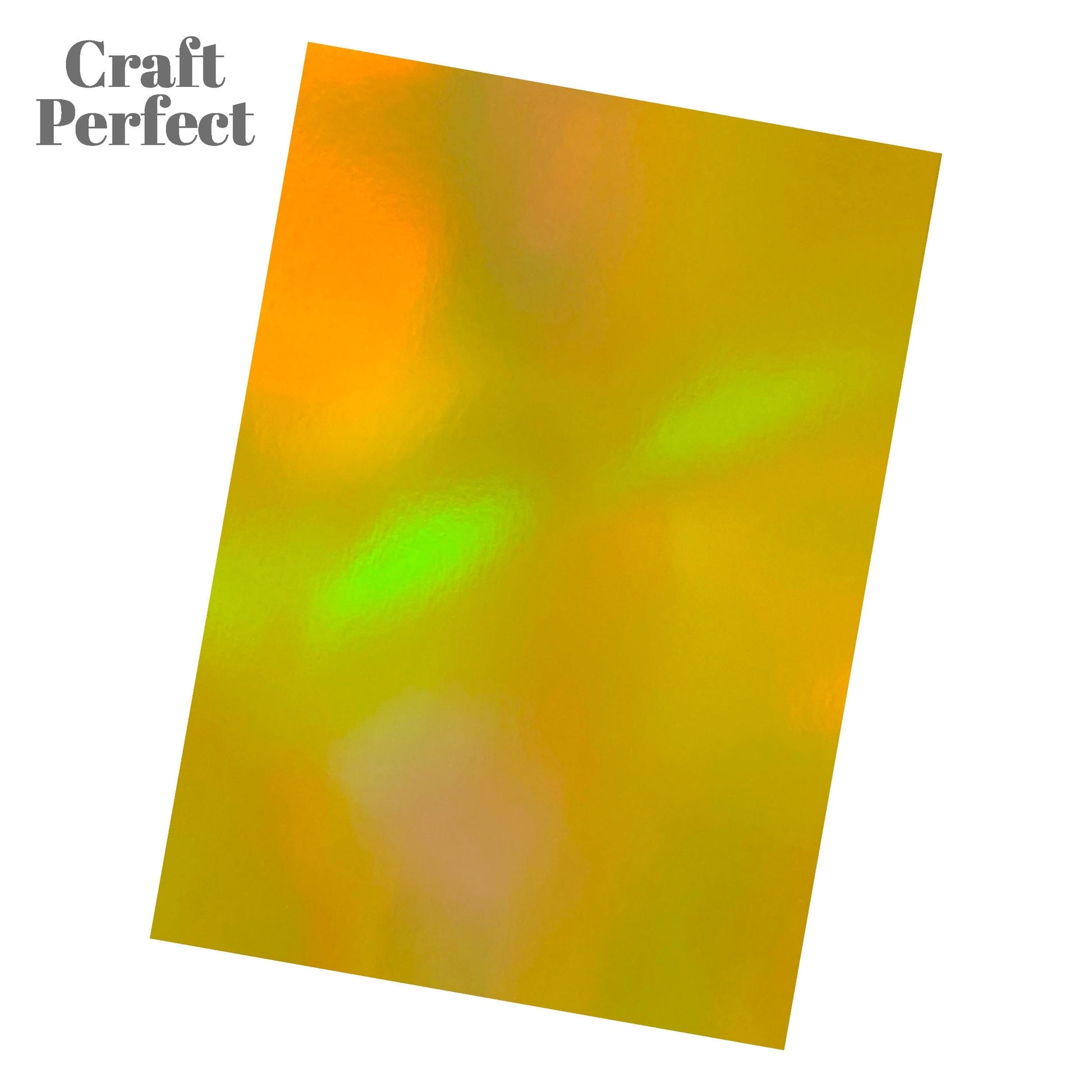 Craft Perfect Iridescent Mirror Card Multipack of 4 Iridescent Mirror Card - Inca Gold - A4 - 9777e4
