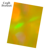 Load image into Gallery viewer, Craft Perfect Iridescent Mirror Card Multipack of 4 Iridescent Mirror Card - Inca Gold - A4 - 9777e4