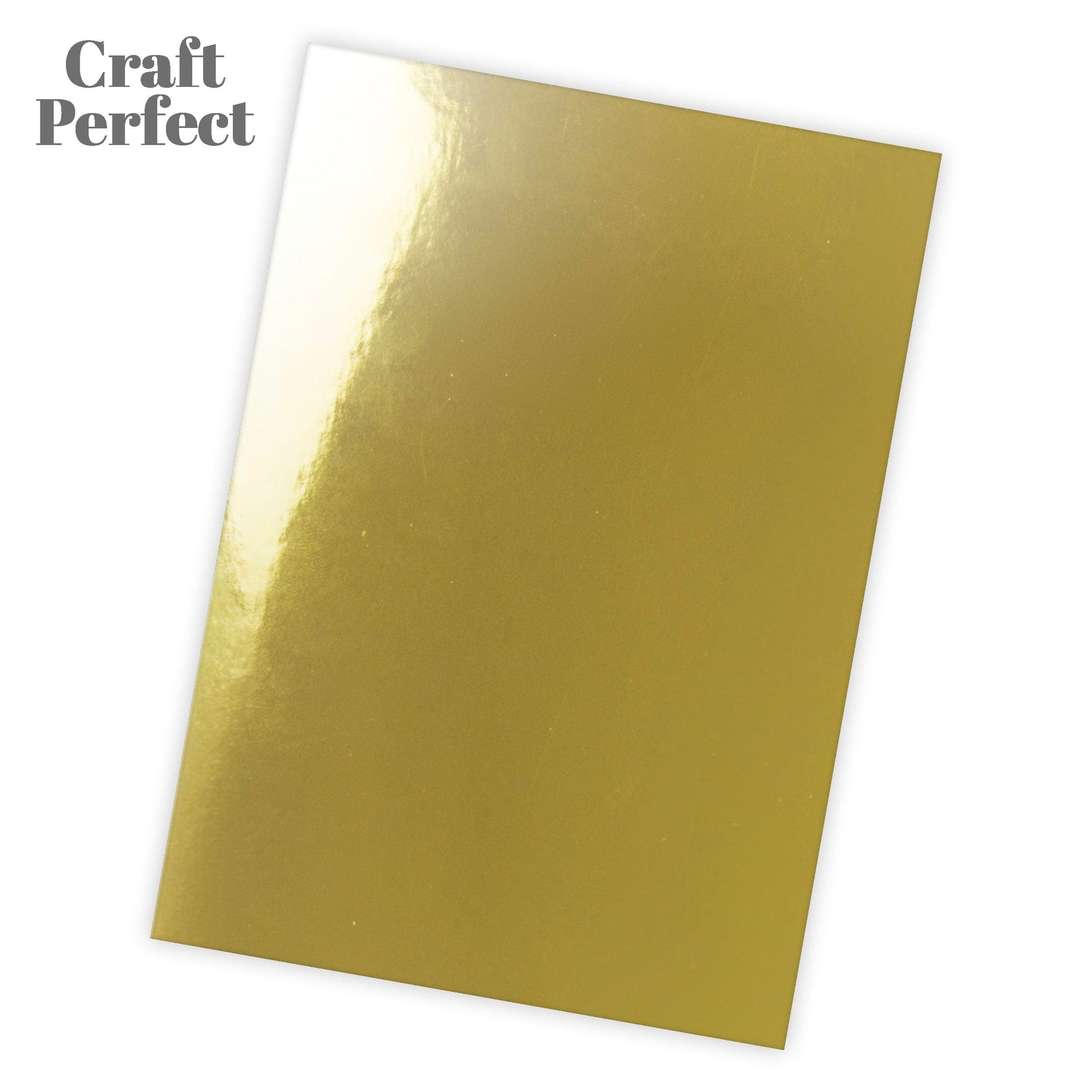 Craft Perfect Mirror Card Craft Perfect - Mirror Card - Polished Gold A4 - 9436E