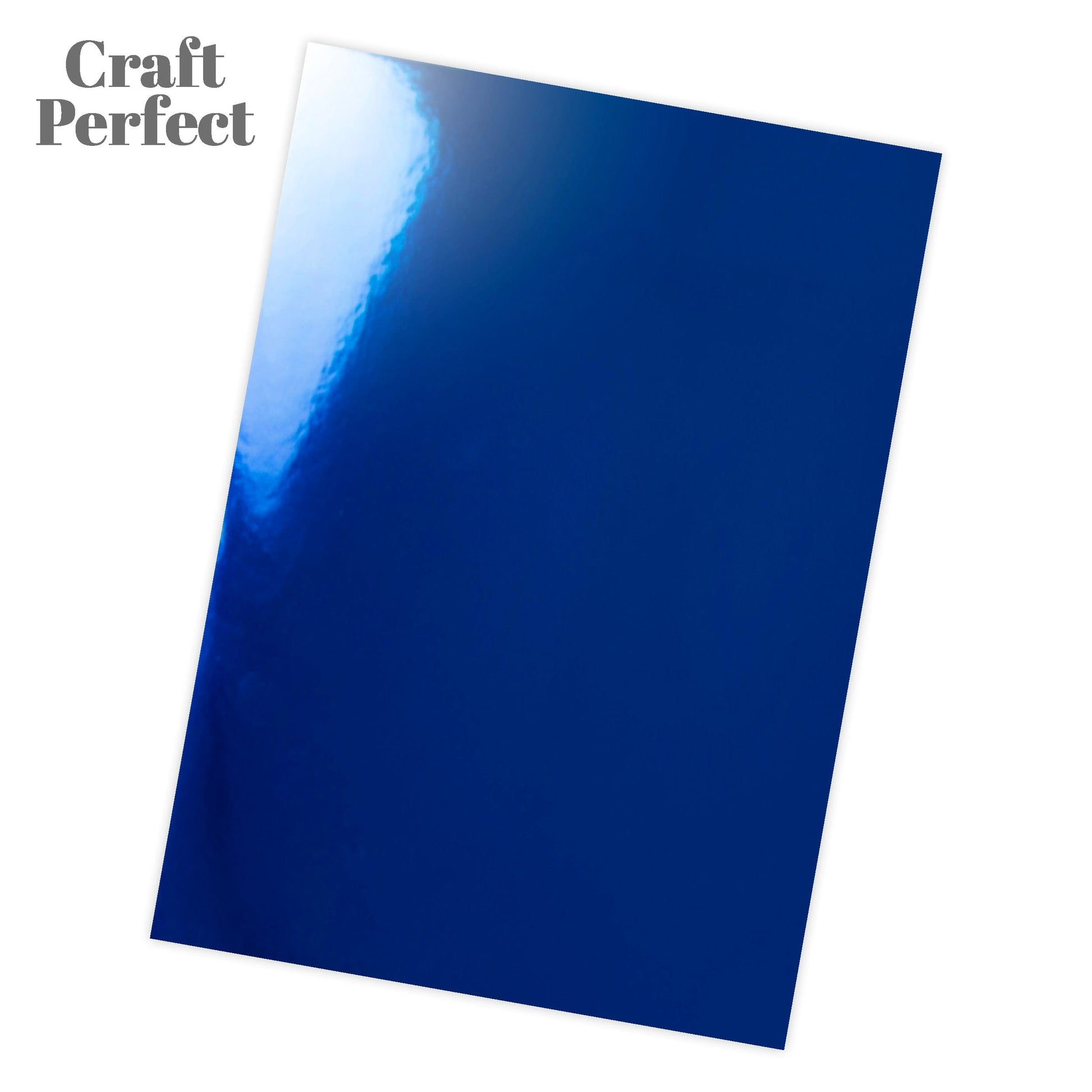 Craft Perfect Mirror Card Multipack of 4 Mirror Card -Imperial Blue A4 - 9443E4