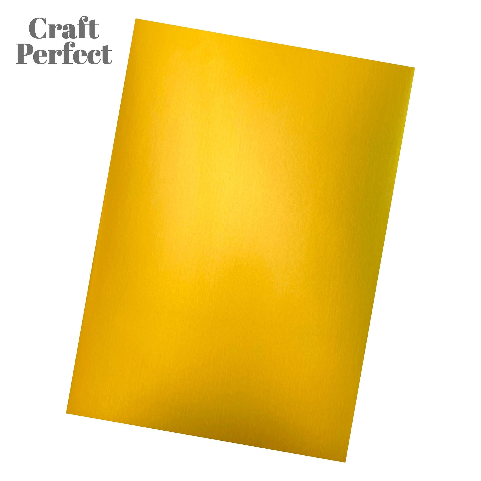 Craft Perfect Mirror Card Multipack of 4 Mirror Card - Satin Effect - Gold Pearl - A4 - 9466E4