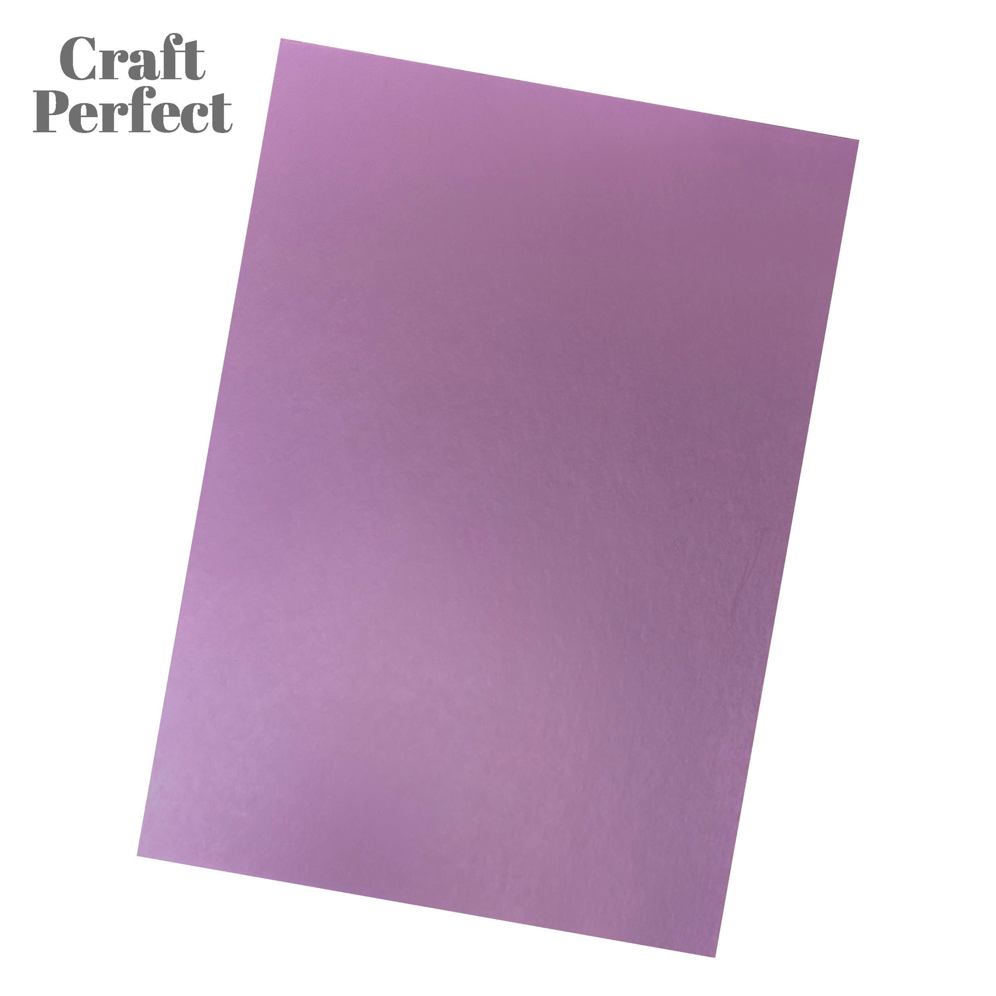 Craft Perfect Mirror Card Multipack of 4 Mirror Card - Satin Effect - Soft Amethyst - A4 - 9480E4