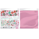 Load image into Gallery viewer, Craft Perfect New Classic Card A Candy Cane Christmas 12x12 Art Pad - 5535e