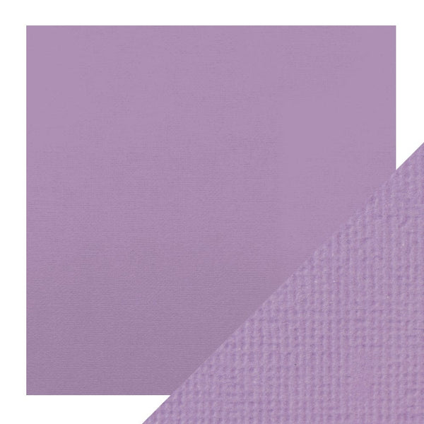 Craft Perfect New Classic Card Craft Perfect - Classic Card - Mauve Purple- Weave Textured - 12" x 12" (5/Pk) - 9173e