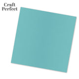 Load image into Gallery viewer, Craft Perfect New Classic Card Pack of 2 - Classic Card - Cornflower Blue - Weave Textured - 12&quot; x 12&quot; - 9166e2