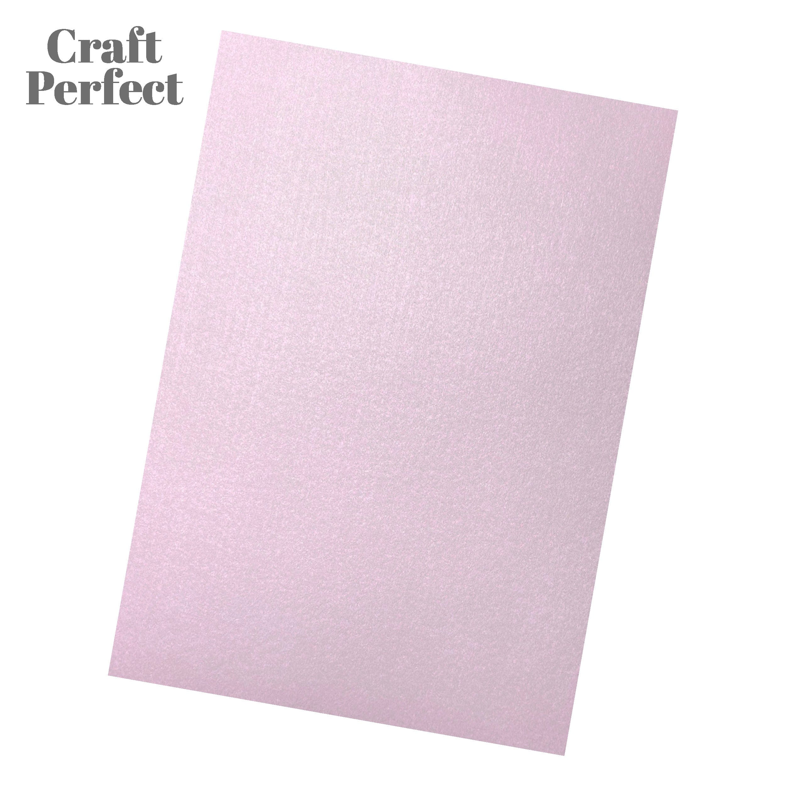 Craft Perfect Pearlescent Card Craft Perfect - Gleaming Lilac Pearlescent Card Craft Perfect - Pearlescent Card - Gleaming Lilac A4 (5/PK) - 9504E