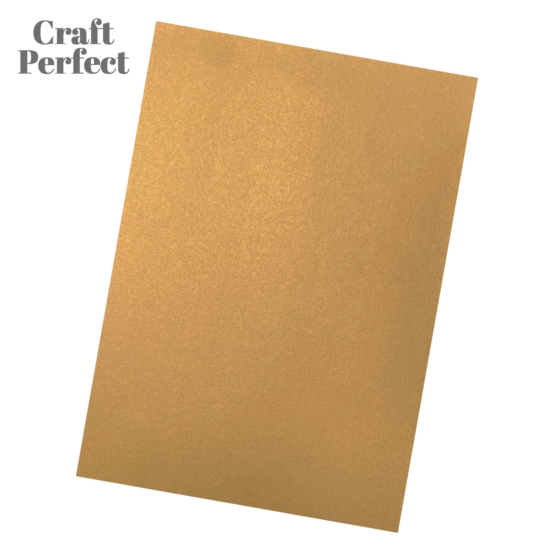 Craft Perfect Pearlescent Card Craft Perfect - Majestic Gold Pearlescent Card Multipack of 4 Pearlescent Card - Majestic Gold A4 - 9500E4