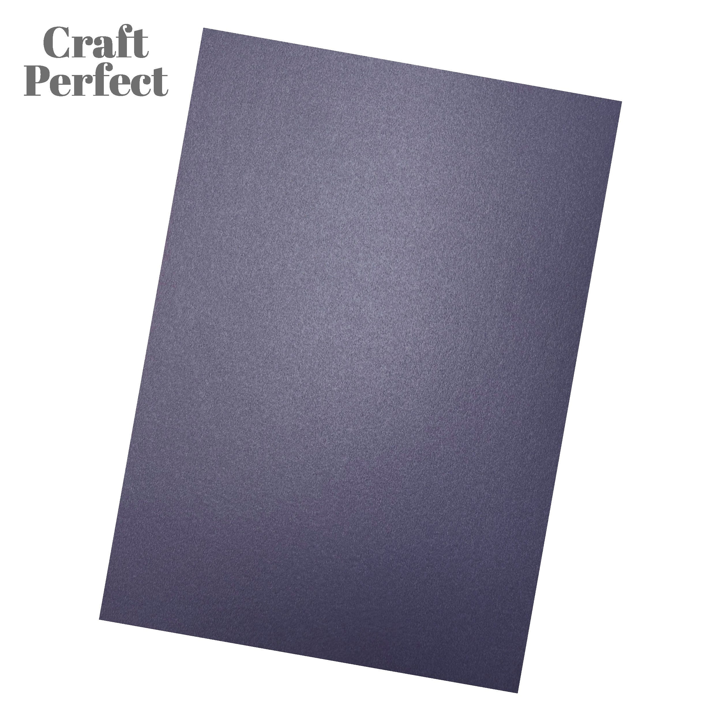 Craft Perfect Pearlescent Card Craft Perfect - Navy Dazzle Pearlescent Card Craft Perfect - Pearlescent Card - Navy Dazzle A4 (5/PK) - 9505E
