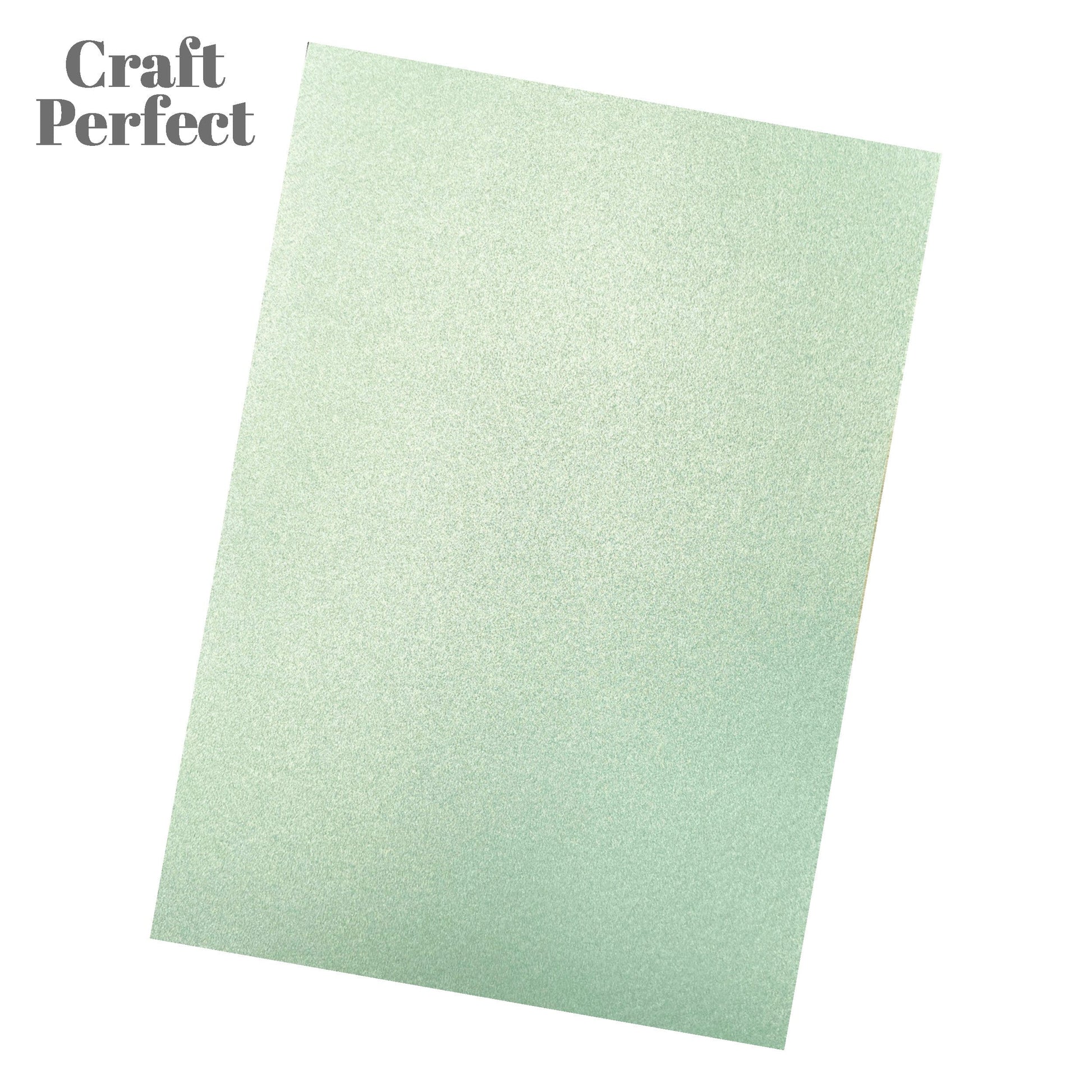 Craft Perfect Pearlescent Card Craft Perfect - Pearlescent Card - Blue Frost - A4 (5/PK) - 9511e